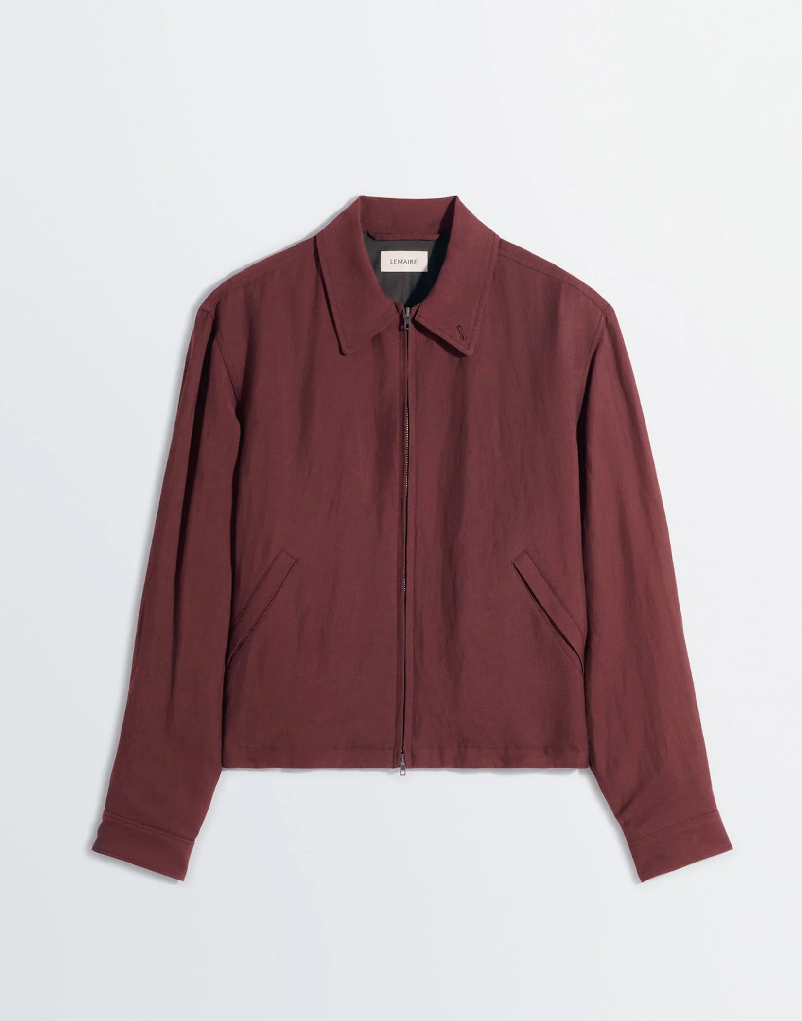 Lemaire - SHORT UTILITY JACKET (COAL) — EQUIPMENT